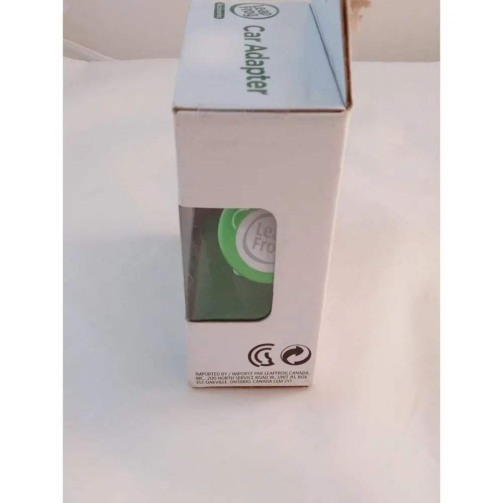 LEAP FROG Car Adapter NEW For LEAP PAD ULTRA and LEAP READER Tangle-Free 6' Cord